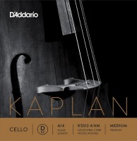 Фото - Струны DAddario Kaplan Cello D String 4/4 Medium 