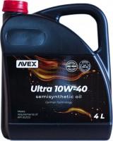 Фото - Моторное масло AVEX Ultra 10W-40 4 л