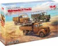Фото - Сборная модель ICM Wehrmacht 3t Trucks (1:35) 