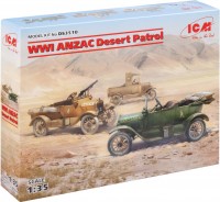 Фото - Сборная модель ICM WWI ANZAC Desert Patrol (1:35) 