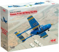 Фото - Сборная модель ICM Cessna O-2A US Navy Service (1:48) 