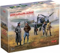 Фото - Сборная модель ICM WWII Luftwaffe Airfield (1:48)