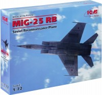 Фото - Сборная модель ICM MiG-25 RB (1:72) 