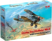 Фото - Сборная модель ICM Gloster Sea Gladiator Mk.II (1:32)