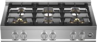 Фото - Варочная поверхность Bertazzoni Master 36 MAST 366 RTBXT нержавейка