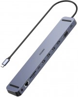 Картридер / USB-хаб Choetech 11-In-1 USB-C MacBook Pro Docking Station 