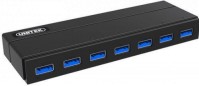 Фото - Картридер / USB-хаб Unitek 7 Ports Powered USB 3.0 Hub with USB-A Cable 