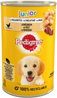 Фото - Корм для собак Pedigree Junior All Breed Chicken Canned 400 g 1 шт