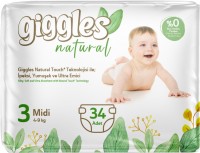 Фото - Подгузники Giggles Natural 3 / 34 pcs