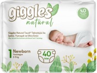Фото - Подгузники Giggles Natural 1 / 40 pcs