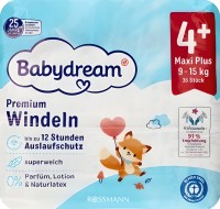 Фото - Подгузники Babydream Premium 4 Plus / 36 pcs 