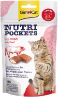 Фото - Корм для кошек GimCat Nutri Pockets Beef 60 g 