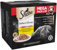 Фото - Корм для кошек Sheba Select Slices Poultry Selection in Gravy 32 pcs 