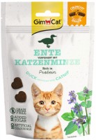 Фото - Корм для кошек GimCat Crunchy Snack Duck with Catnip 50 g 