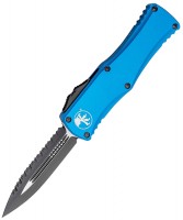 Фото - Нож / мультитул Microtech Hera Double Edge Black Blade FS Serrator