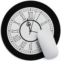 Фото - Коврик для мышки Presentville Clock Mouse Pad 