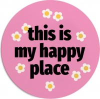 Фото - Коврик для мышки Presentville This is My Happy Place Mouse Pad 