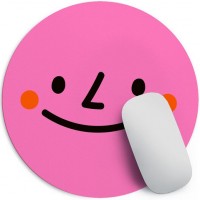 Фото - Коврик для мышки Presentville Pink Smile Mouse Pad 