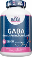Фото - Аминокислоты Haya Labs GABA 500 mg 100 cap