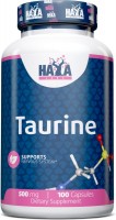 Фото - Аминокислоты Haya Labs Taurine 500 mg 100 cap 