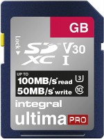 Фото - Карта памяти Integral Premium High Speed SDXC V30 UHS-I U3 128 ГБ