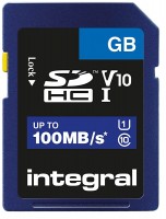 Фото - Карта памяти Integral High Speed SD UHS-I V10 U1 100MB/s 16 ГБ