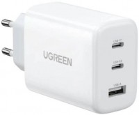 Зарядное устройство Ugreen 3xUSB 65W Fast Charger 