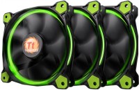 Фото - Система охлаждения Thermaltake Riing 12 LED Green (3-Fan Pack) 