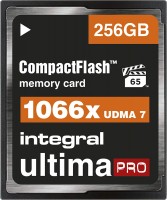 Фото - Карта памяти Integral UltimaPro CompactFlash Card 1066x VPG-65 256 ГБ