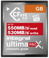 Фото - Карта памяти Integral UltimaPro X2 CFast Card 2.0 Cinematic 512 ГБ