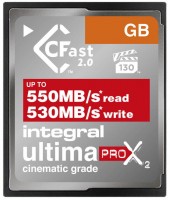 Фото - Карта памяти Integral UltimaPro X2 CFast Card 2.0 Cinematic 256 ГБ