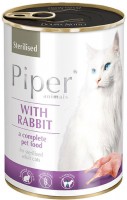 Фото - Корм для кошек Piper Cat Canned Sterilised with Rabbit 400 g 