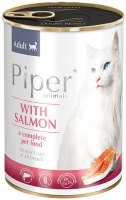 Фото - Корм для кошек Piper Cat Canned Adult Salmon 400 g 