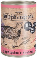 Фото - Корм для кошек Wiejska Zagroda Adult Canned Lamb with Krill  400 g