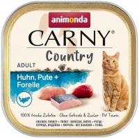 Фото - Корм для кошек Animonda Adult Carny Chicken/Turkey/Trout 100 g 
