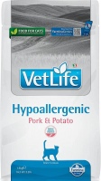 Фото - Корм для кошек Farmina Vet Life Hypoallergenic Pork/Potato 1.5 kg 