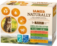 Фото - Корм для кошек IAMS Naturally Adult Land/Sea Collection 12 pcs 