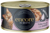 Фото - Корм для кошек Encore Tuna Fillet with Shrimp in Broth 16 pcs 