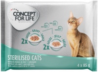 Фото - Корм для кошек Concept for Life Sterilised Mixed Trial Pack 4 pcs 