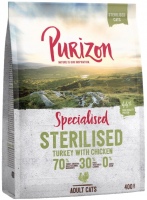 Фото - Корм для кошек Purizon Adult Sterilised Turkey with Chicken  400 g