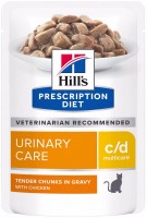 Фото - Корм для кошек Hills PD c/d Multicare Urinary Care Chicken Pouch 12 pcs 