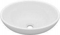 Фото - Умывальник VidaXL Basin Oval Ceramic 146921 400 мм