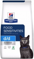 Фото - Корм для кошек Hills PD d/d Food Sensitivities  1.5 kg