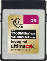 Фото - Карта памяти Integral UltimaPro X2 CFexpress Cinematic Gold Type B 2.0 256 ГБ