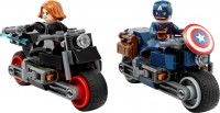 Фото - Конструктор Lego Black Widow and Captain America Motorbikes 76260 