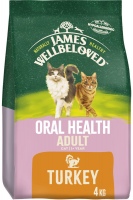 Фото - Корм для кошек James Wellbeloved Adult Cat Oral Health Turkey  4 kg