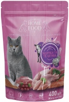 Фото - Корм для кошек Home Food Adult British Turkey/Veal  400 g