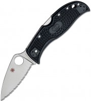 Фото - Нож / мультитул Spyderco Leafjumper Serrated C262SBK 