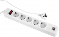 Фото - Сетевой фильтр / удлинитель PrologiX PRS-075P5CUSB-30W