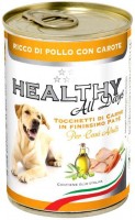 Фото - Корм для собак HEALTHY Adult Pate Chicken/Carrots 400 g 1 шт
